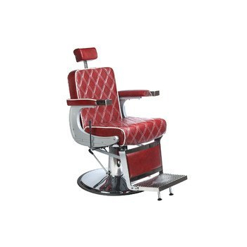 Fotel barberski LUMBER BH-31825 Burgund LUX Tanio!